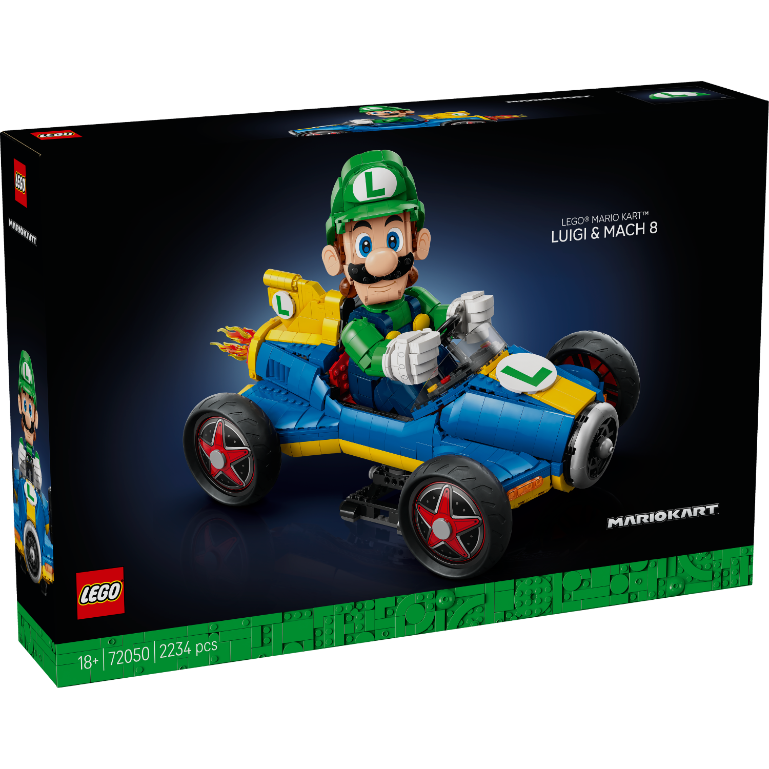 LEGO® Mario Kart™ – Luigi & Mach 8