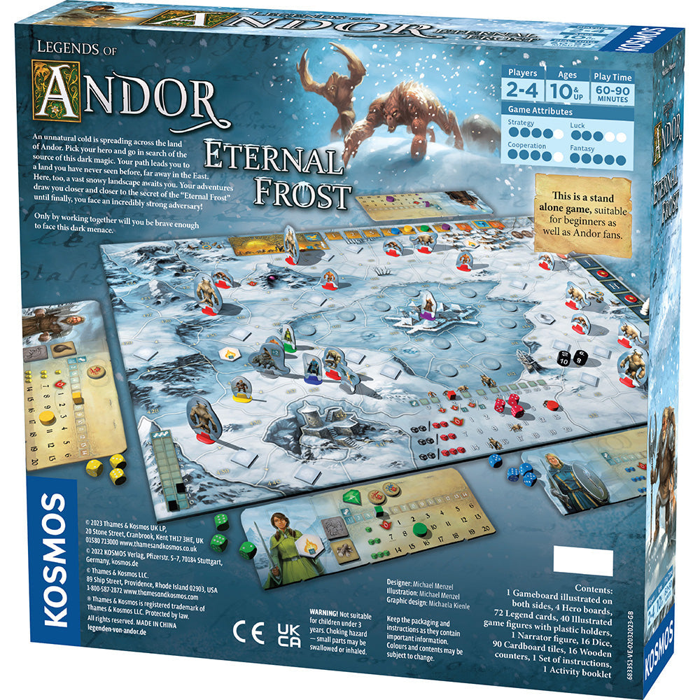 Legends of Andor: Eternal Frost - Board Game Chiến Thuật Hợp Tác - Thames & Kosmos Thames & Kosmos - Board Game
