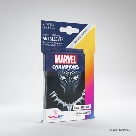 Marvel Card Sleeve Pack: Black Panther - Bọc Bài Nghệ Thuật Gamegenic