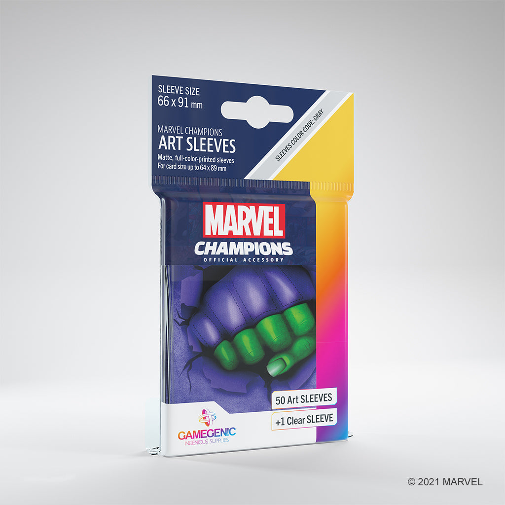 Marvel Card Sleeve Pack: She-Hulk - Bọc Bài Nghệ Thuật - Gamegenic - Hình ảnh sản phẩm
