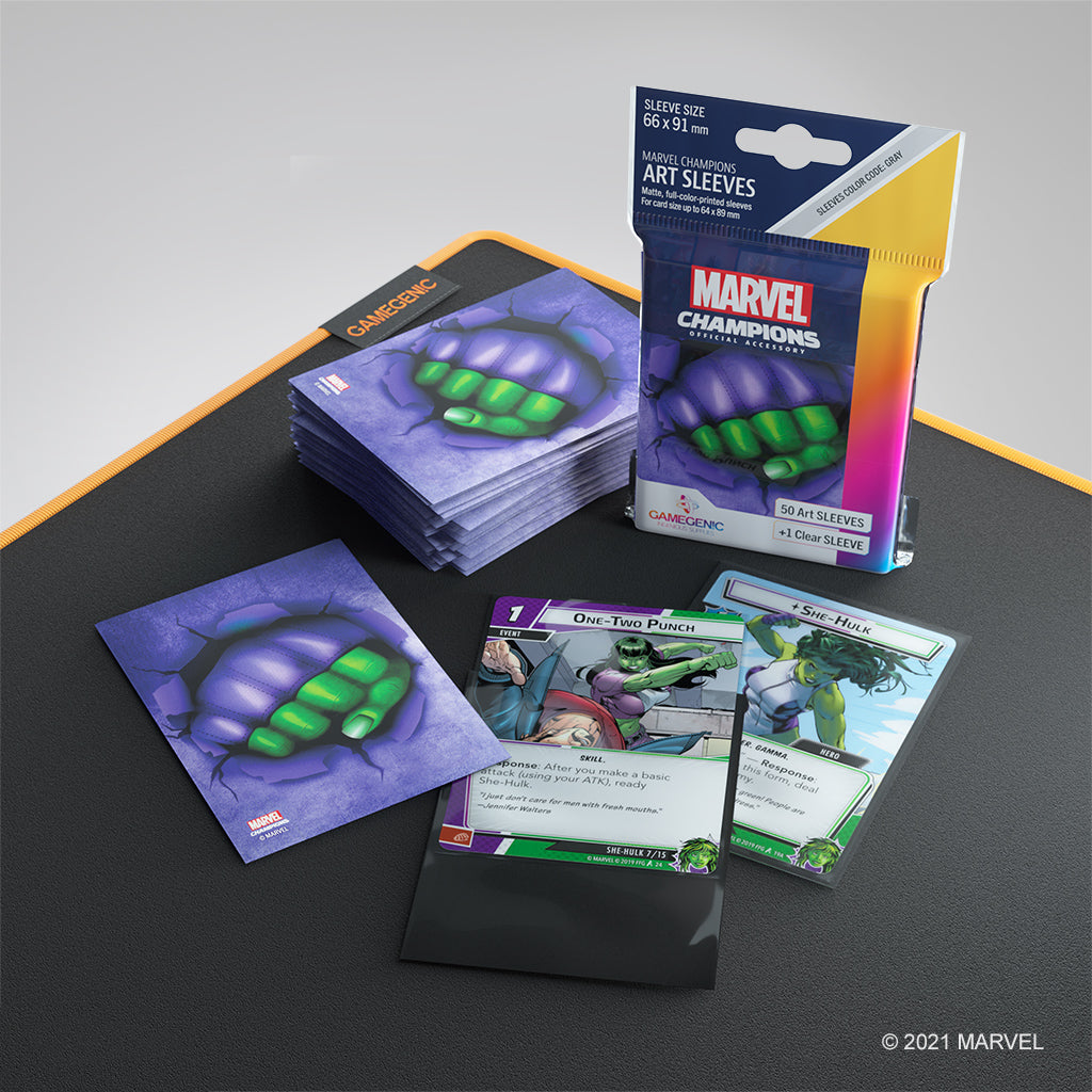Marvel Card Sleeve Pack: She-Hulk - Bọc Bài Nghệ Thuật - Gamegenic - Hình ảnh bổ sung 4