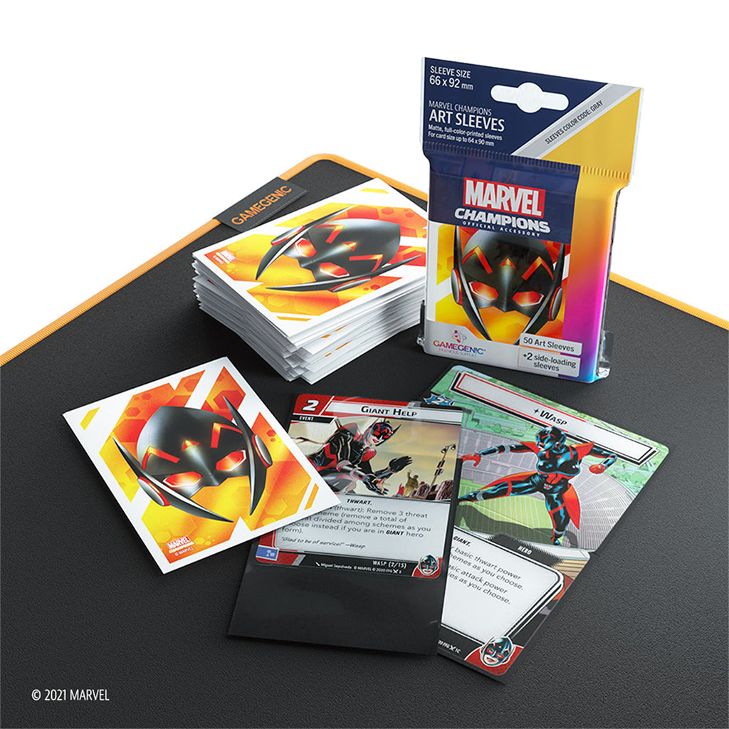 Marvel Champions Sleeves: Wasp - Bọc Bài Nghệ Thuật Gamegenic Gamegenic - ảnh 1 - Card Sleeves