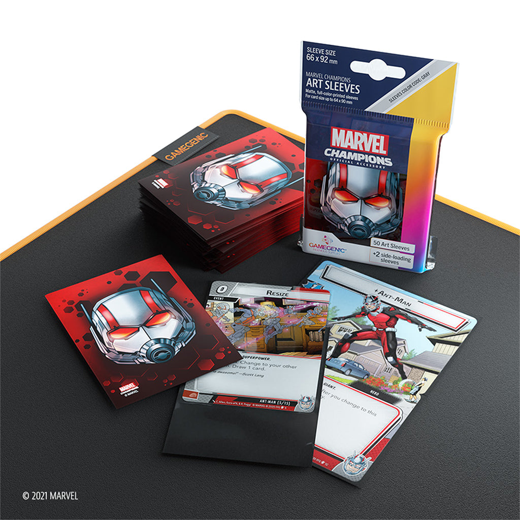 Marvel Champions Sleeves: Ant-Man - Bọc bài cao cấp - Gamegenic - Góc nhìn khác 3