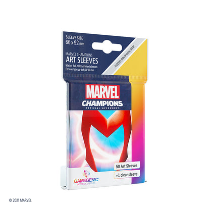 Marvel Champions Sleeves: Scarlet Witch - Bọc bài nghệ thuật cao cấp - Gamegenic - Hình ảnh sản phẩm