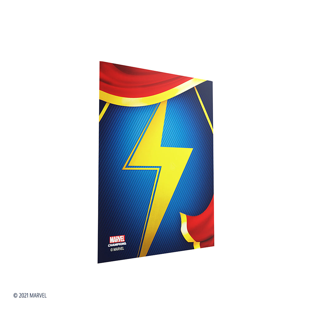 Marvel Champions Sleeves: Ms. Marvel - Bọc bài nghệ thuật Gamegenic - Hình ảnh chi tiết 2