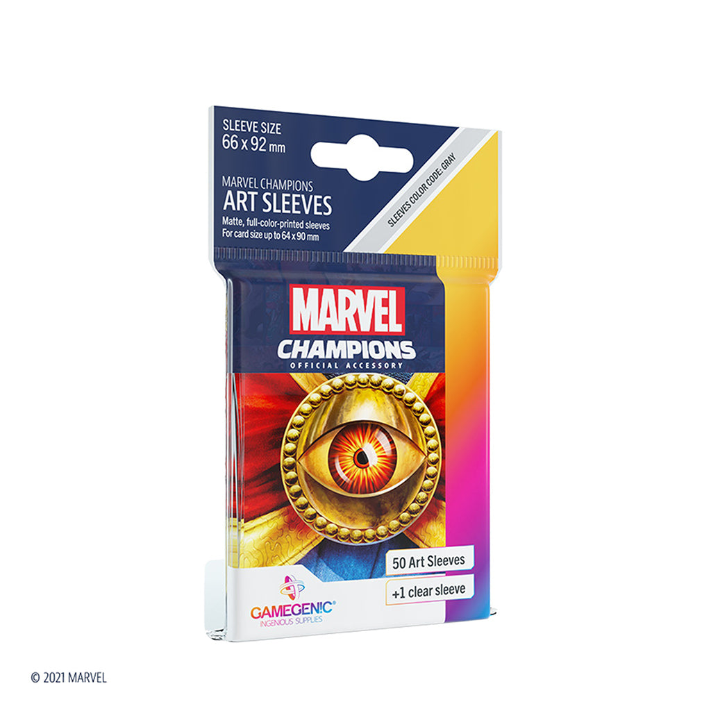 Marvel Champions Sleeves: Doctor Strange - Phụ kiện bọc bài - Gamegenic - Hình ảnh sản phẩm