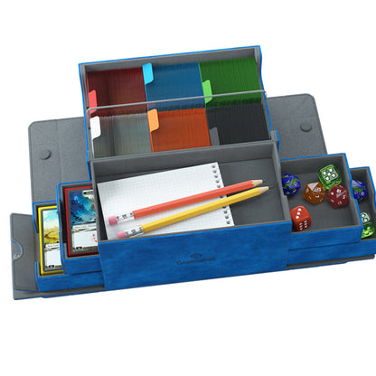 Games Lair 600+ Blue - Hộp lưu trữ thẻ bài và phụ kiện cao cấp - Gamegenic