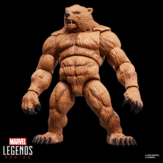 Marvel Legends Series Marvel’s Grizzly 6-Inch Action Figure - Mô hình nhân vật Spider-Man 15cm chính hãng Hasbro