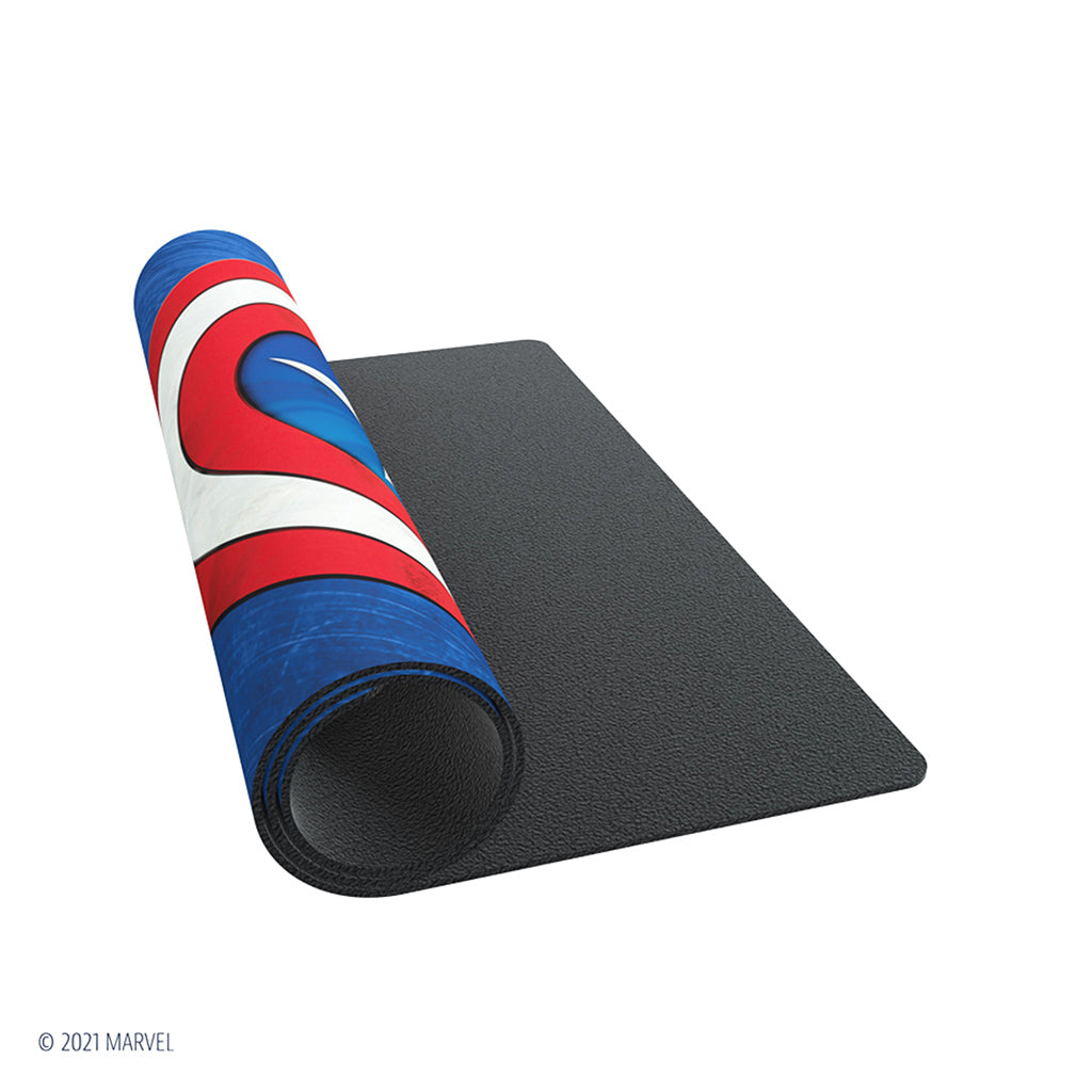 Marvel Champions Game Mat: Captain America - Thảm Chơi Board Game Thẻ Bài - Gamegenic - Hình ảnh chi tiết 2
