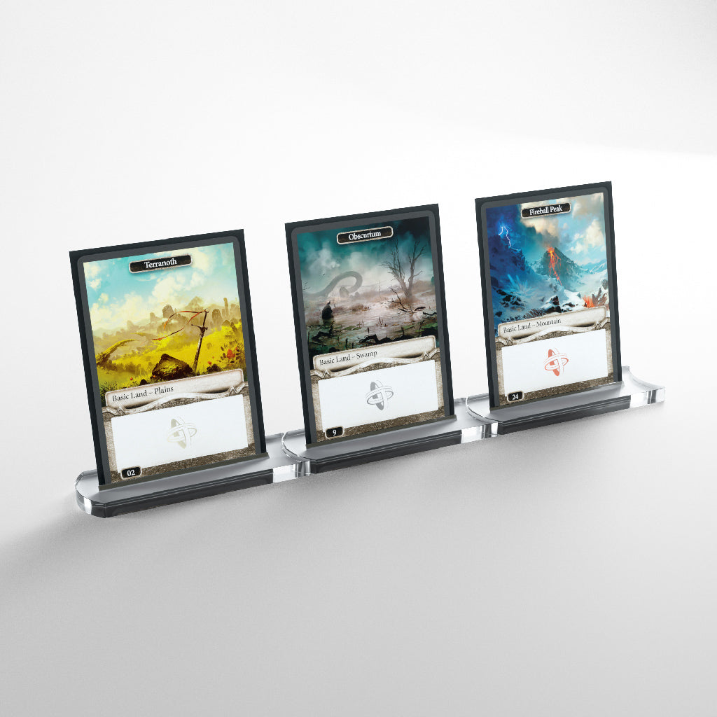 Premium Card Stands Set 4x Acrylic - Bộ 4 Đế Cắm Thẻ Bài Acrylic - Gamegenic