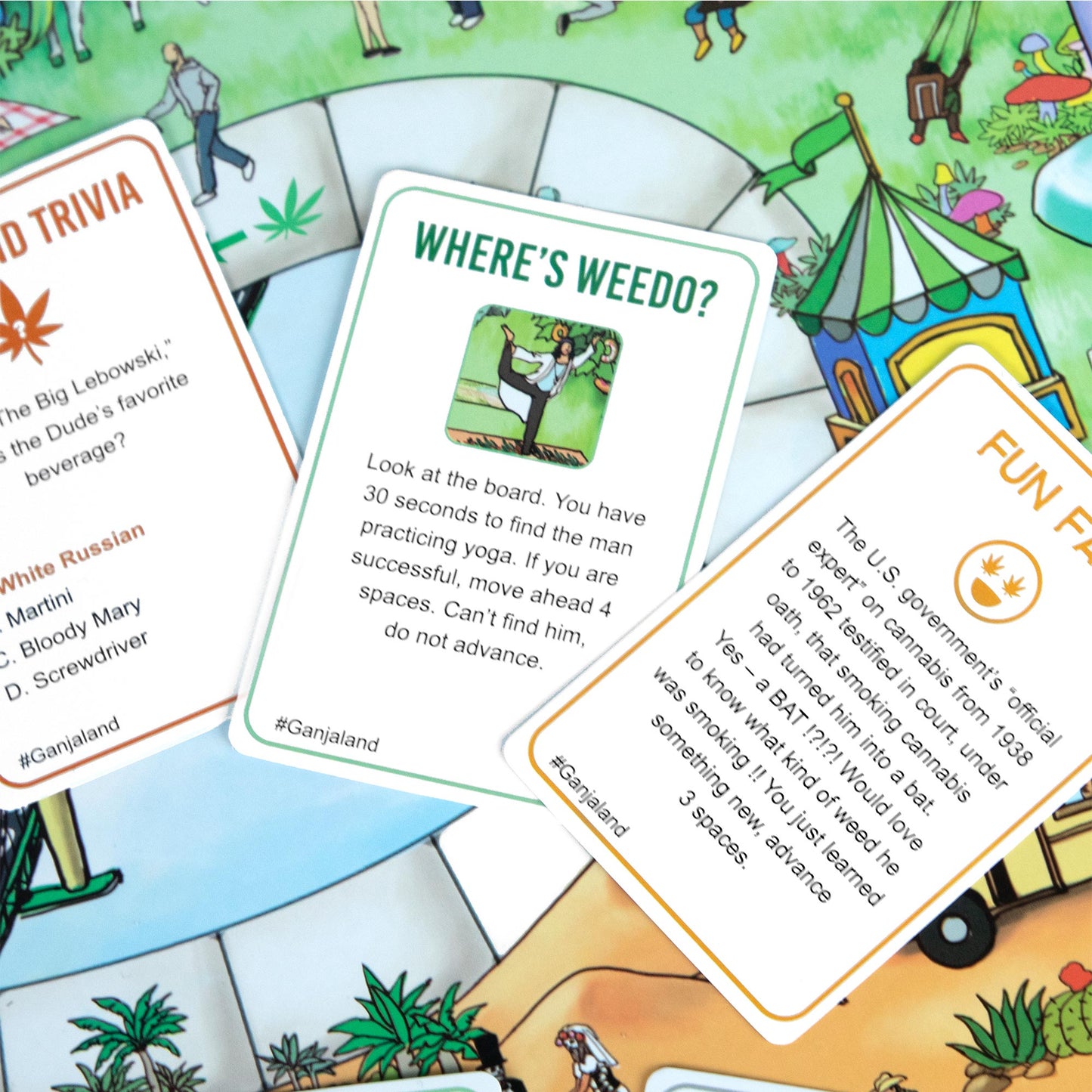 Ganjaland Epic Weed Adventure Board Game - Board Game Tiệc Tùng Người Lớn - Relatable Relatable - ảnh 5 - Board Game