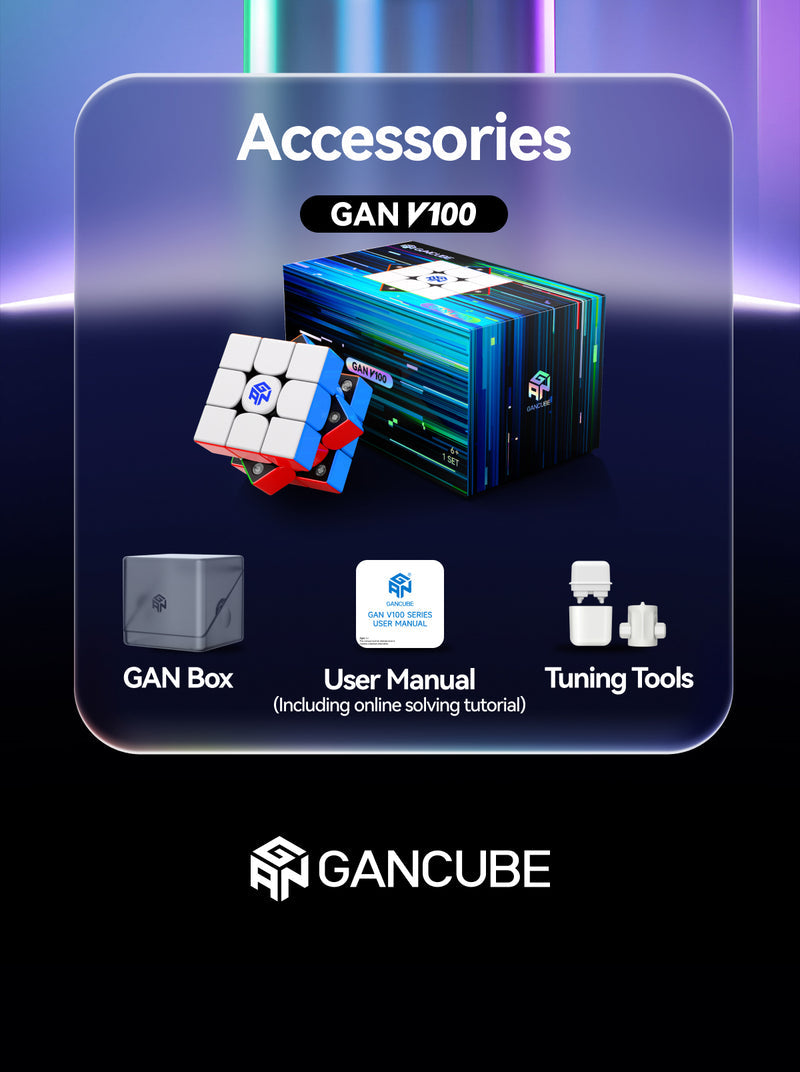 Rubik GAN V100 MagLev UV 3x3