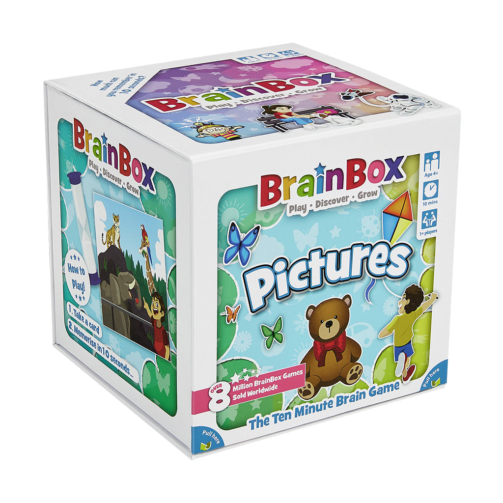 BrainBox Pictures Card Game - Trò chơi thẻ bài rèn luyện trí nhớ - Bezzerwizzer