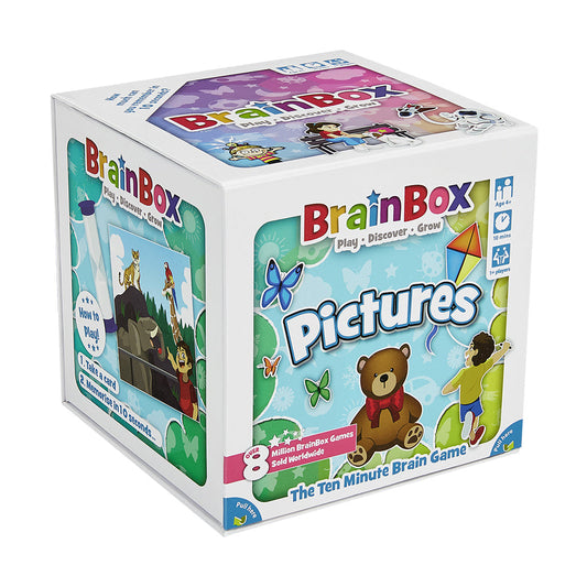 BrainBox Pictures Card Game - Trò chơi thẻ bài rèn luyện trí nhớ - Bezzerwizzer