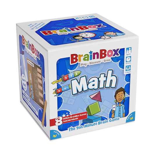 BrainBox Math Card Game - Trò chơi thẻ bài giáo dục Toán học - Bezzerwizzer