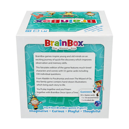 BrainBox Once Upon a Time Card Game - Trò chơi thẻ bài ghi nhớ cổ tích - Bezzerwizzer