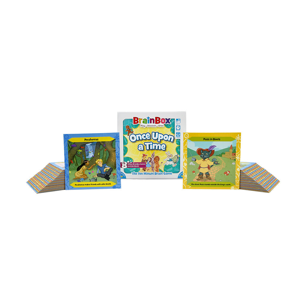 BrainBox Once Upon a Time Card Game - Trò chơi thẻ bài ghi nhớ cổ tích - Bezzerwizzer
