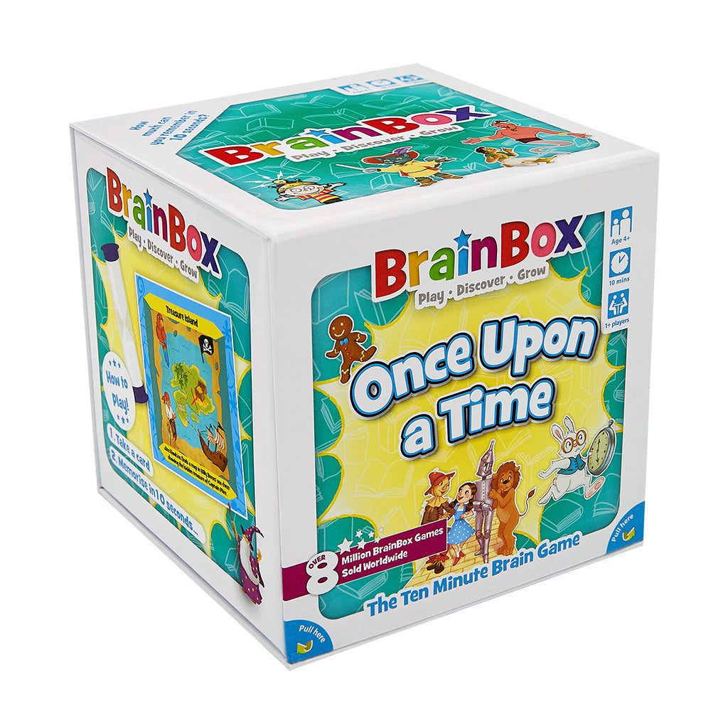 BrainBox Once Upon a Time Card Game - Trò chơi thẻ bài ghi nhớ cổ tích - Bezzerwizzer