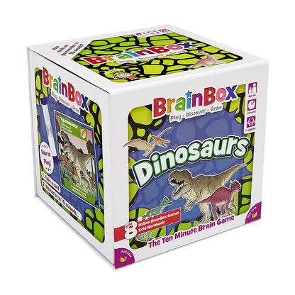 BrainBox Dinosaurs Card Game - Trò chơi thẻ bài luyện trí nhớ - Bezzerwizzer