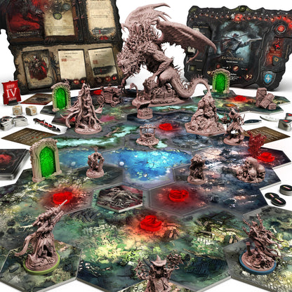 Grimcoven Small Box (standard edition) - Board game săn boss chiến thuật - Awaken Realms