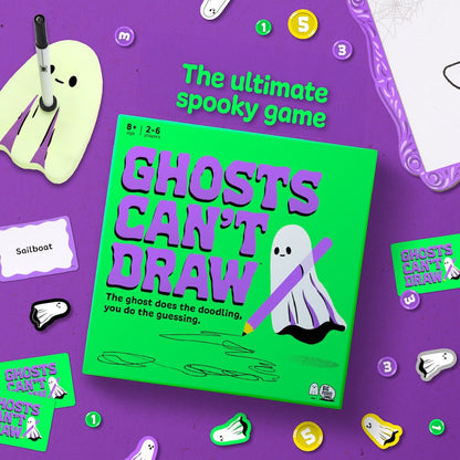 Ghosts Can't Draw - Trò Chơi Vẽ Hình Đoán Ý Ma Quái - Big Potato Games - Hình ảnh chi tiết 2