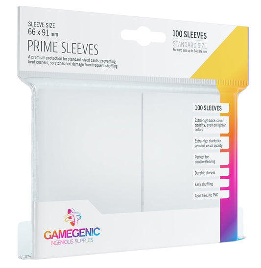 PRIME Sleeves: White - Bọc bài bảo vệ cao cấp Gamegenic