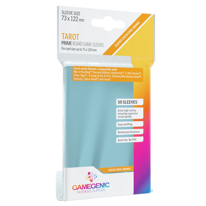 Board Game Sleeves Tarot-Size Clear