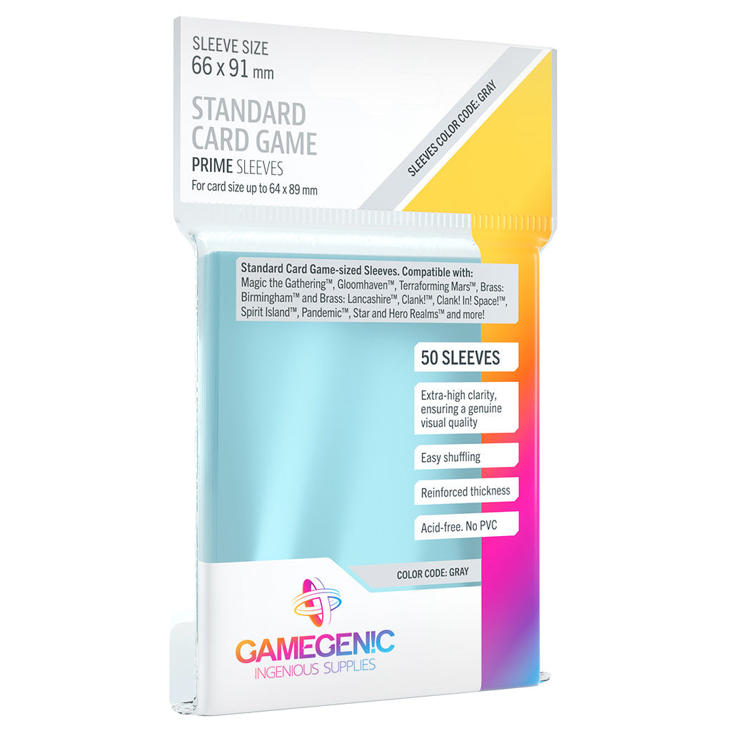PRIME Sleeves: Standard Card Game (66 x 91 mm) - Bọc bài cao cấp Gamegenic
