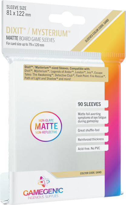 MATTE Sleeves: Dixit (81 x 122 mm) Bọc bài nhám cao cấp Gamegenic - Góc nhìn khác 3