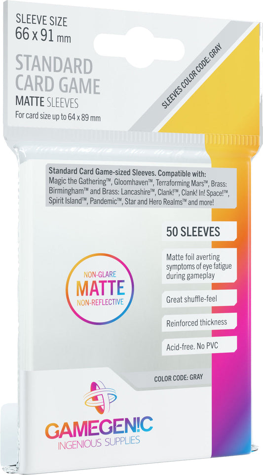 Board Game Sleeves Standard Card Game Clear Matte