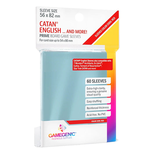 PRIME Sleeves: Catan (56 x 82 mm) - Bọc bài bảo vệ cao cấp Gamegenic