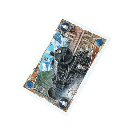 Ticket To Ride Europe Art Sleeves - Phụ kiện bọc bài cao cấp - Gamegenic