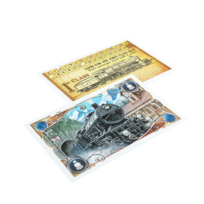 Ticket To Ride Europe Art Sleeves - Phụ kiện bọc bài cao cấp - Gamegenic