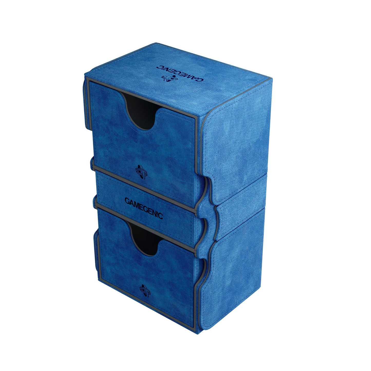 Stronghold Deck Box 200+ Blue - Hộp Đựng Bài TCG Cao Cấp - Gamegenic - Hình ảnh chi tiết 2