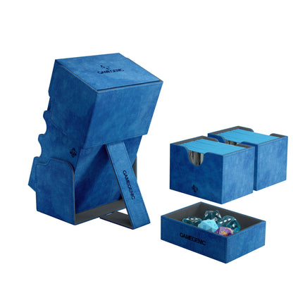 Stronghold Deck Box 200+ Blue - Hộp Đựng Bài TCG Cao Cấp - Gamegenic - Góc nhìn khác 3