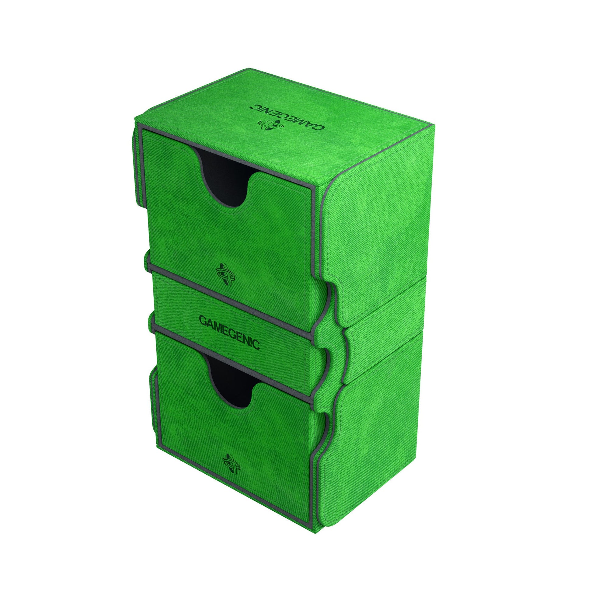 Stronghold Deck Box 200+ Green - Hộp Đựng Thẻ Bài Cao Cấp - Gamegenic - Hình ảnh chi tiết 2