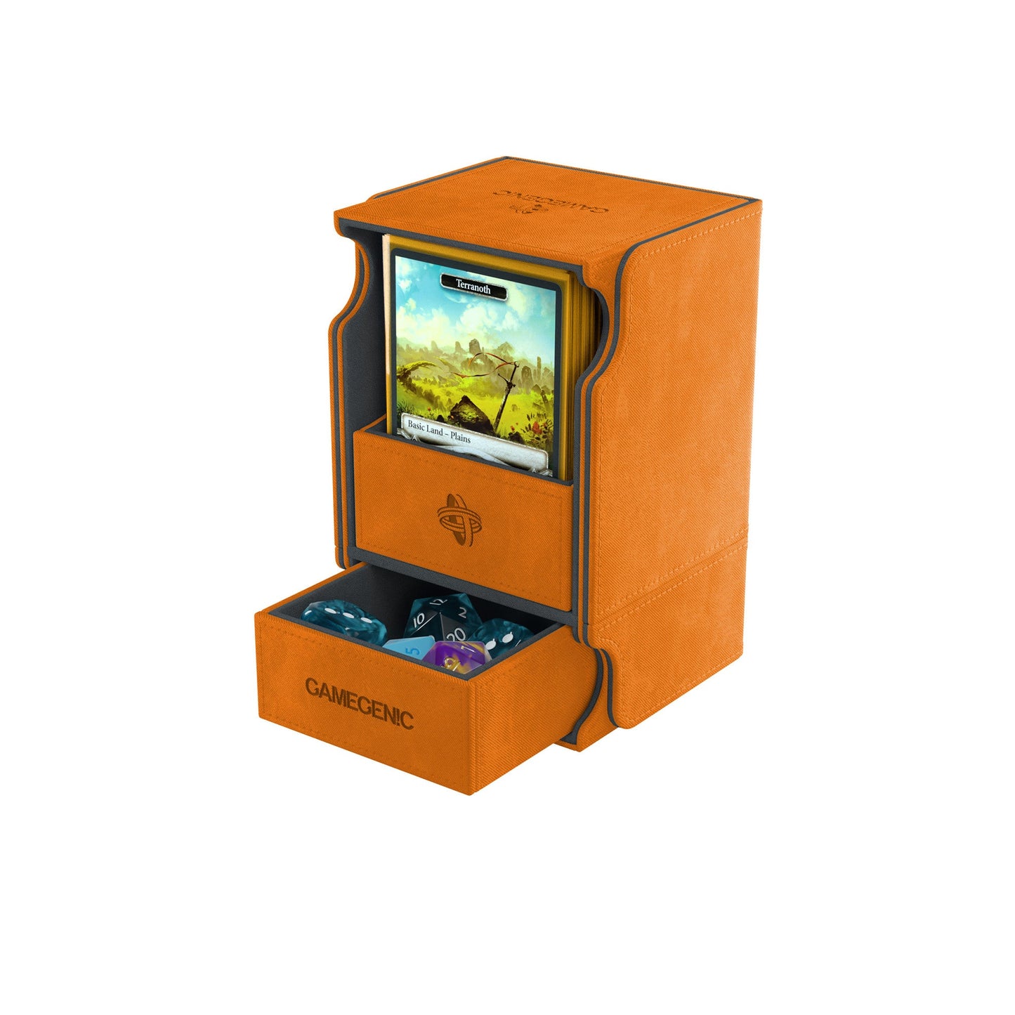 Watchtower Deck Box 100+ Orange - Hộp Đựng Bài Cao Cấp - Gamegenic