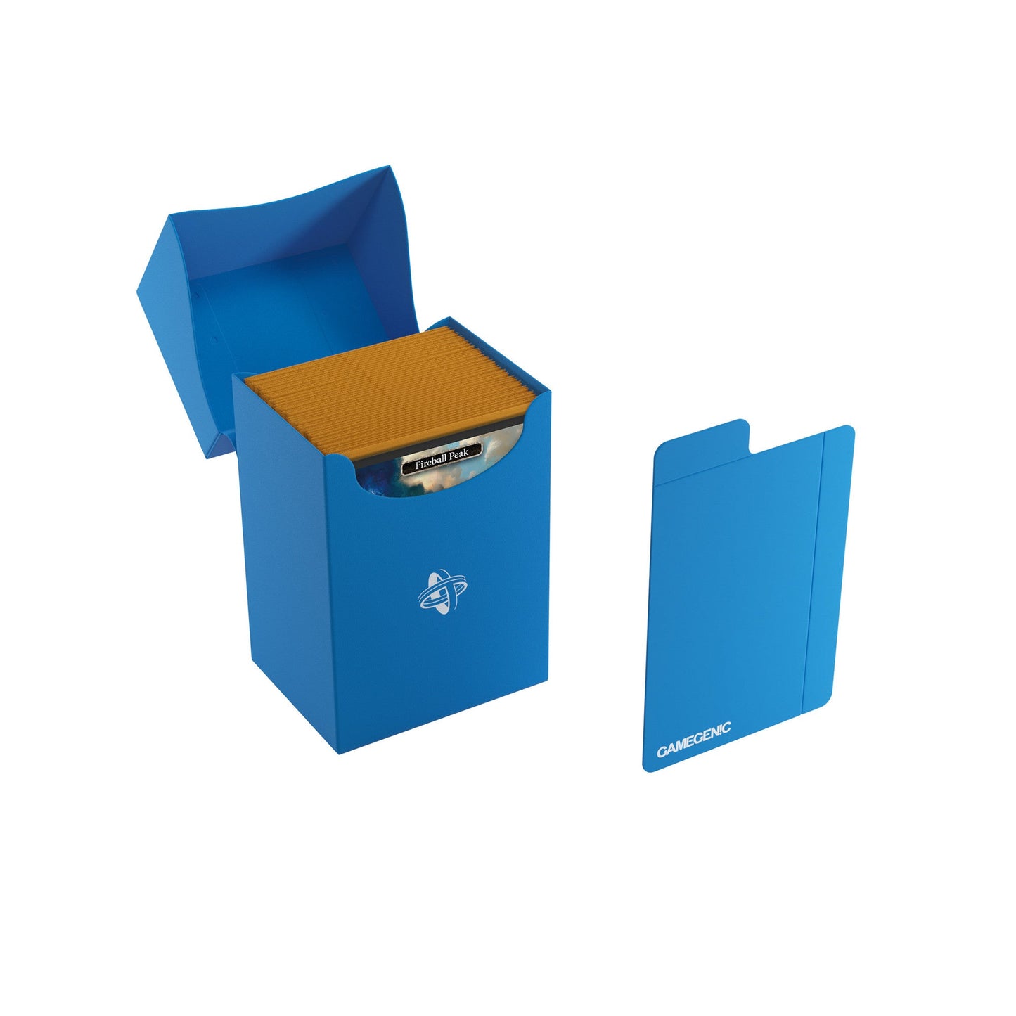 Deck Holder 80+ Blue - Hộp đựng bài TCG cao cấp - Gamegenic - Góc nhìn khác 3