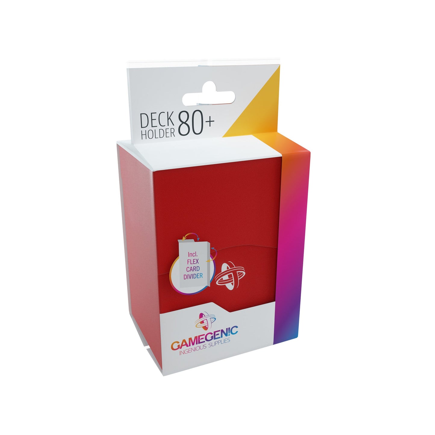 Deck Holder 80+ Red - Hộp Đựng Bài Card Game - Gamegenic - Hình ảnh bổ sung 5