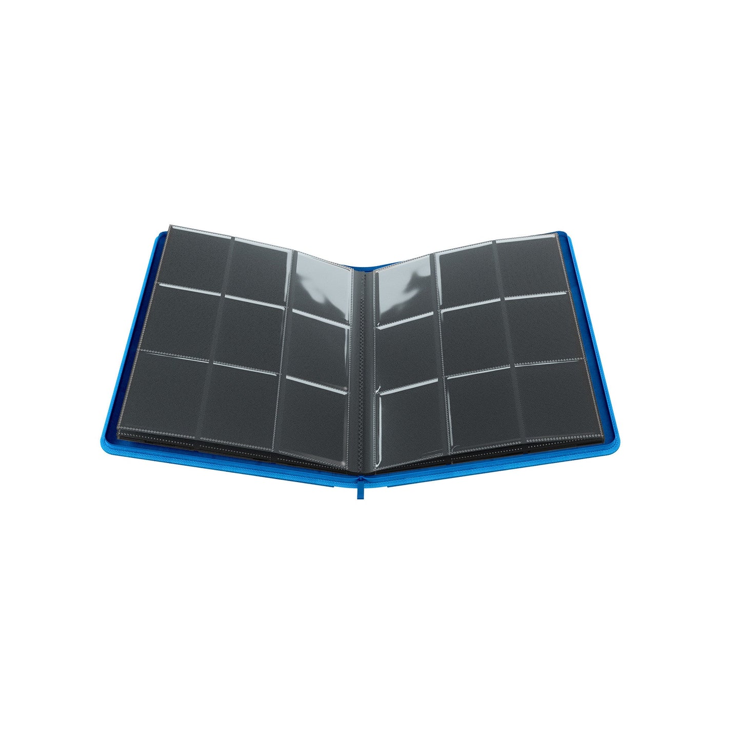 Zip-Up Album 18-Pocket: Blue - Album Đựng Thẻ Bài 18 Ngăn Cao Cấp Gamegenic
