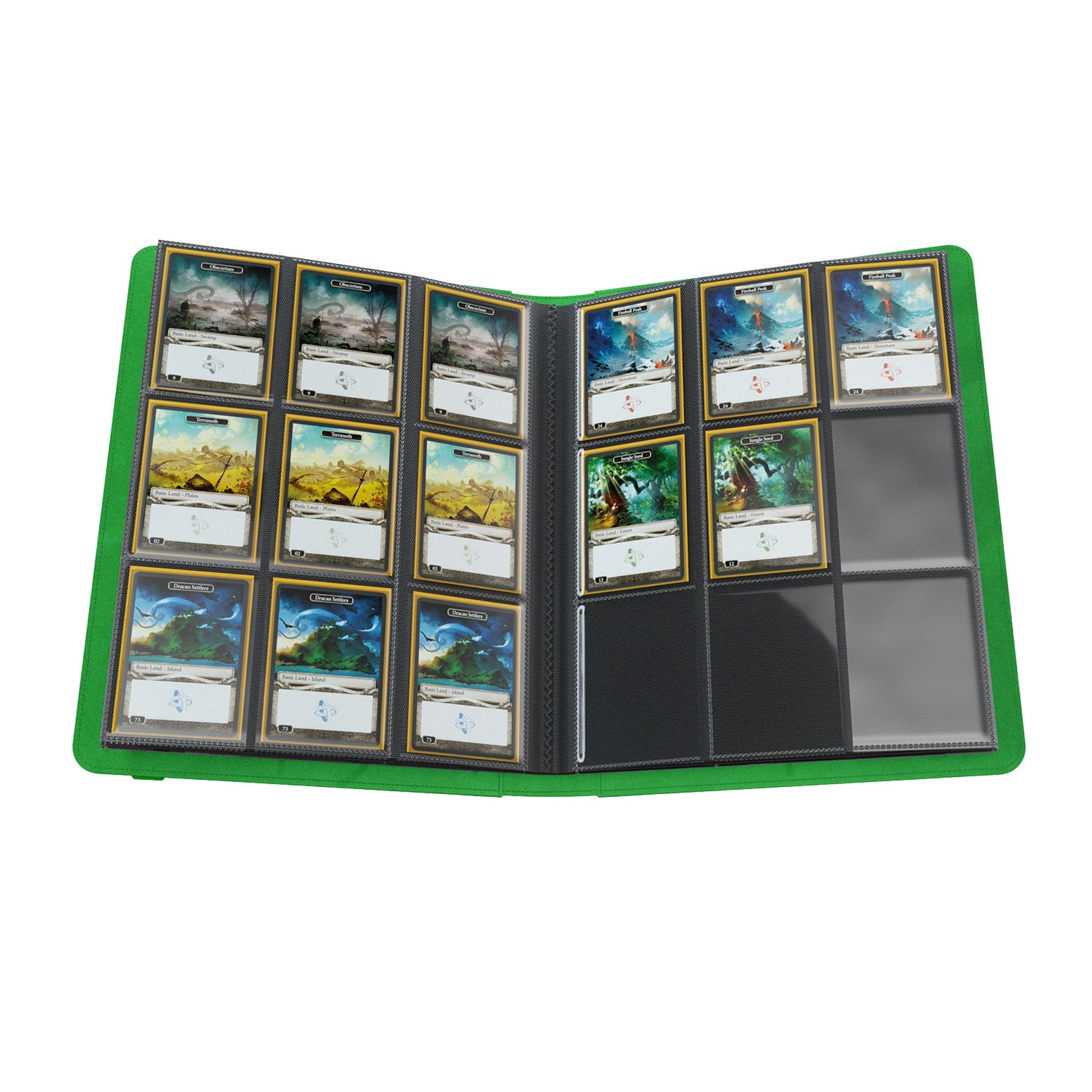 Prime Album 18-Pocket: Green - Album Đựng Thẻ Bài TCG 18 Túi - Gamegenic - Hình ảnh bổ sung 4
