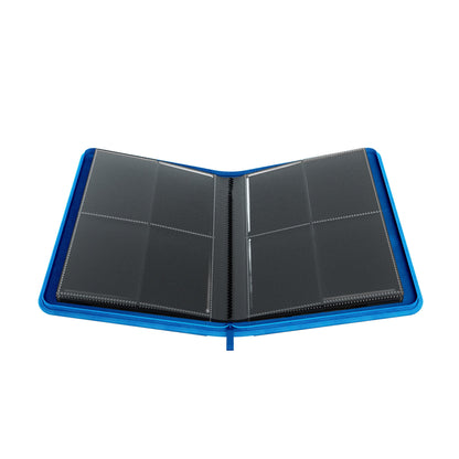 Zip-Up Album 8-Pocket: Blue - Album Đựng Thẻ Bài 8 Ngăn - Gamegenic