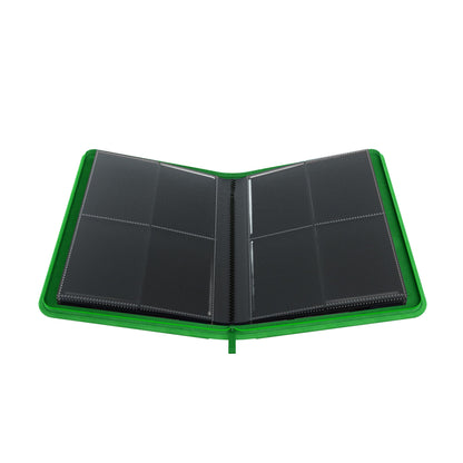 Zip-Up Album 8-Pocket: Green - Album Đựng Thẻ Bài 8 Ngăn Cao Cấp - Gamegenic