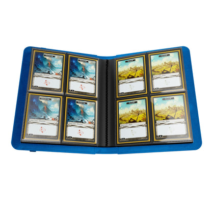 Prime Album 8-Pocket: Blue - Album Đựng Thẻ Bài 160 Ngăn - Gamegenic - Hình ảnh bổ sung 4