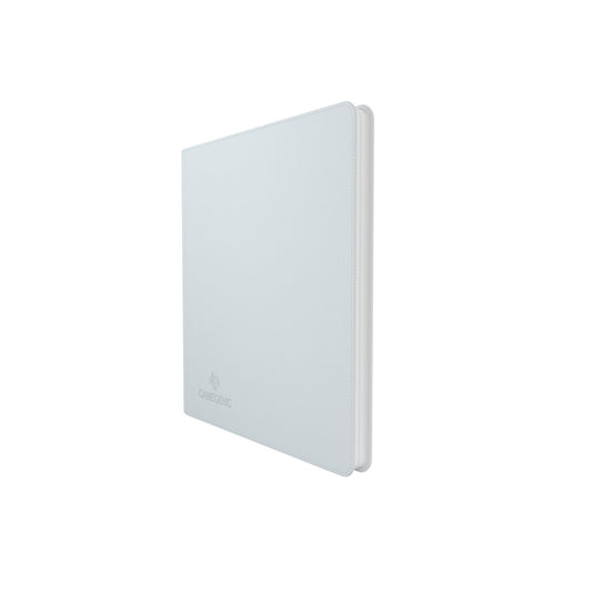 Zip-Up Album 24-Pocket: White - Album Đựng Thẻ Bài 24 Ngăn Cao Cấp Gamegenic