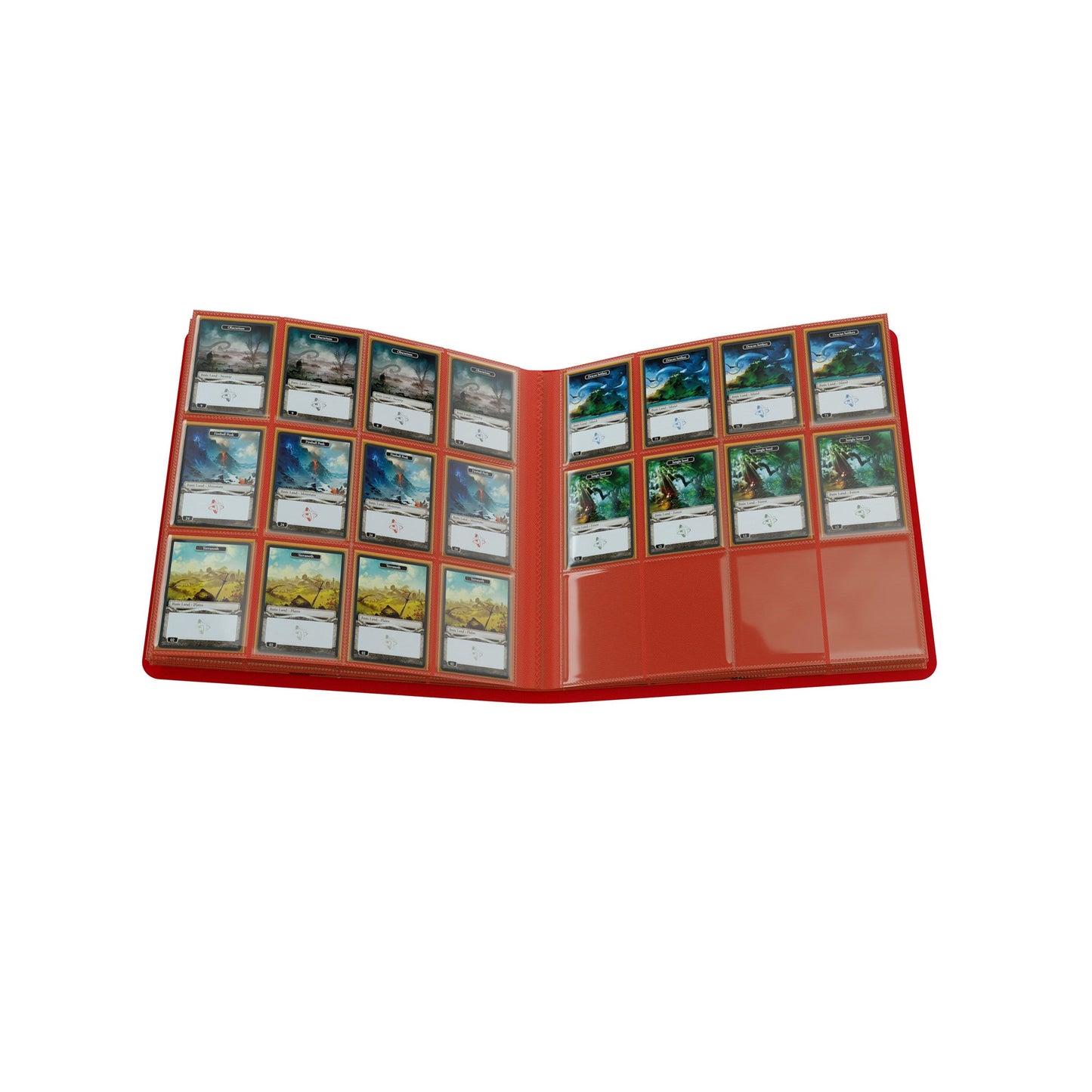 Casual Album 24-Pocket: Red - Album Đựng Thẻ Bài 480 Ngăn - Gamegenic