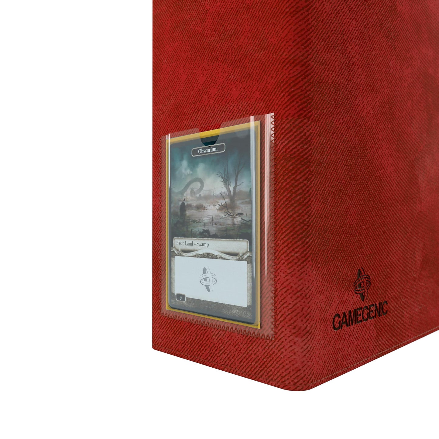 Prime Ring-Binder: Red - Album Đựng Thẻ Bài 3 Vòng Cao Cấp - Gamegenic - Góc nhìn khác 3