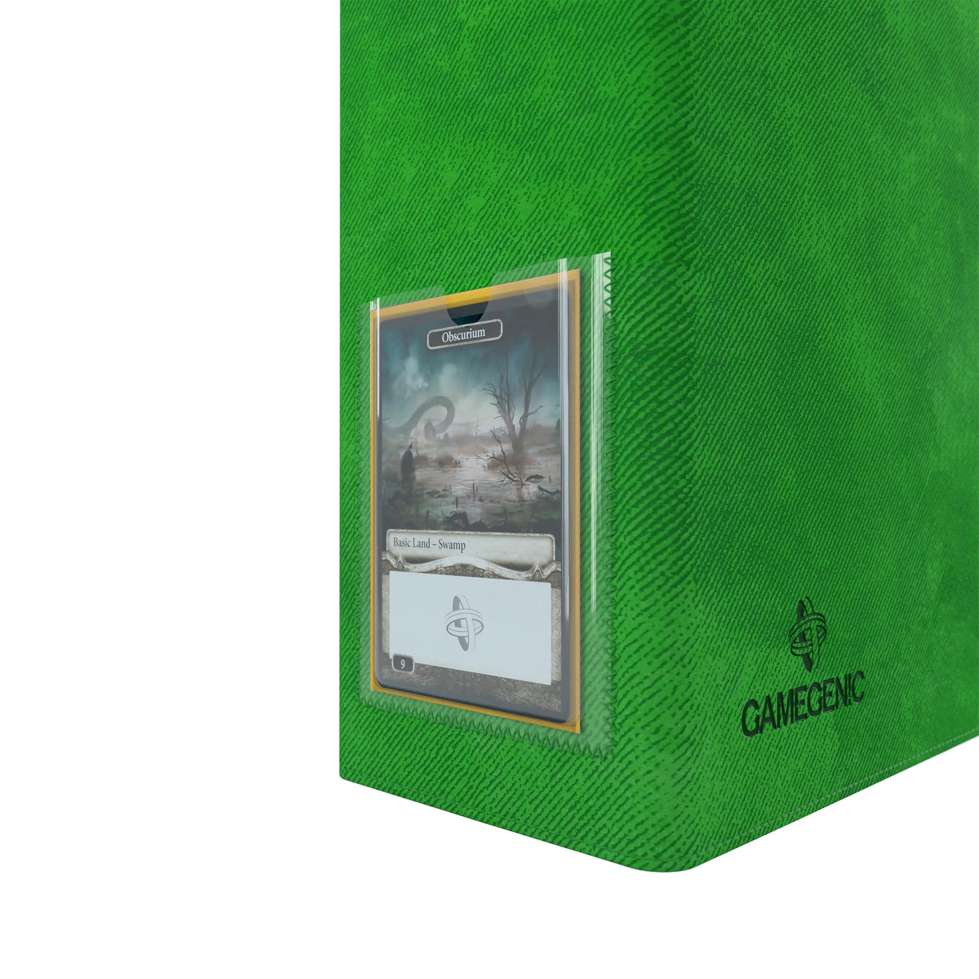 Prime Ring-Binder: Green - Bìa Đựng Thẻ TCG Cao Cấp - Gamegenic - Góc nhìn khác 3