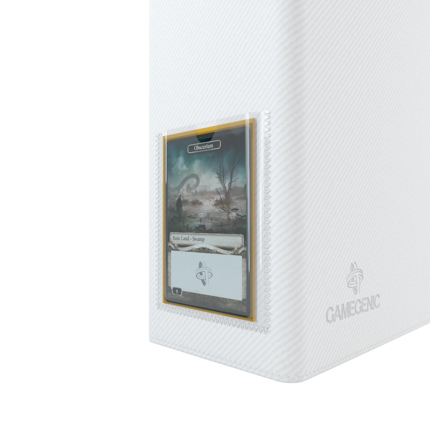 Prime Ring-Binder: White - Album Đựng Thẻ Bài 3 Vòng Cao Cấp - Gamegenic - Góc nhìn khác 3
