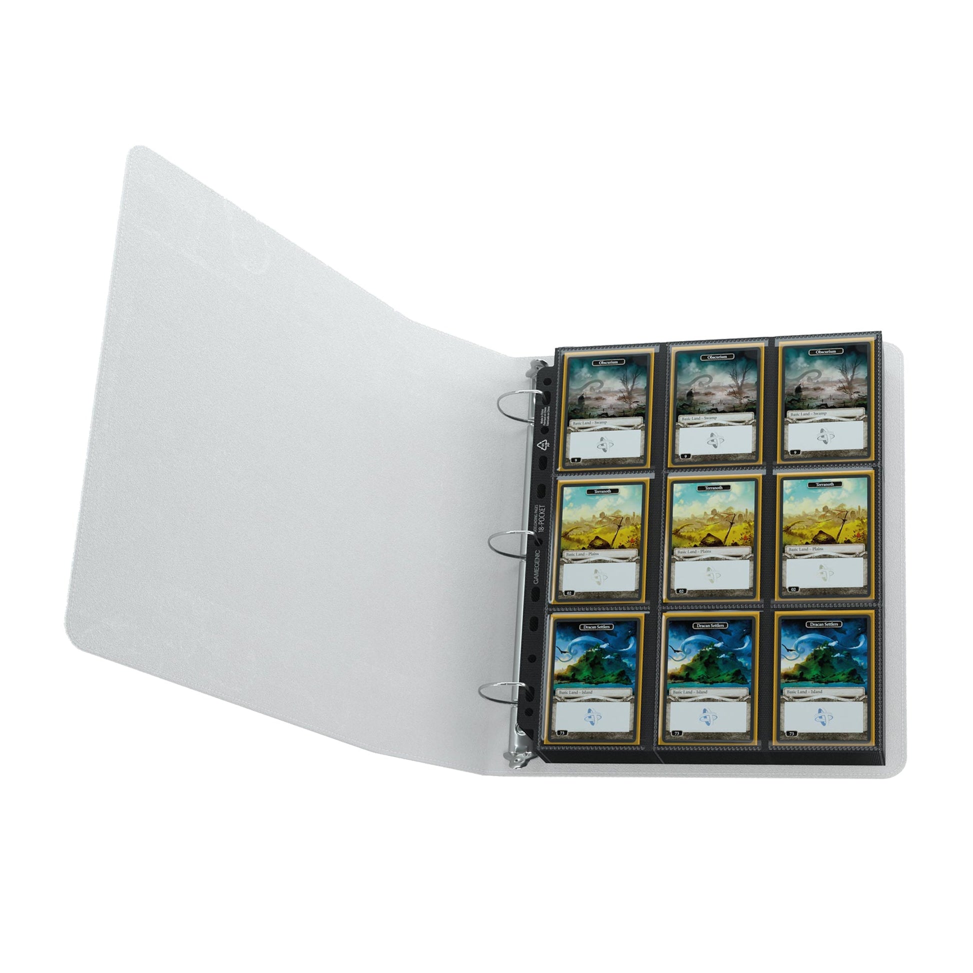 Prime Ring-Binder: White - Album Đựng Thẻ Bài 3 Vòng Cao Cấp - Gamegenic - Hình ảnh bổ sung 4